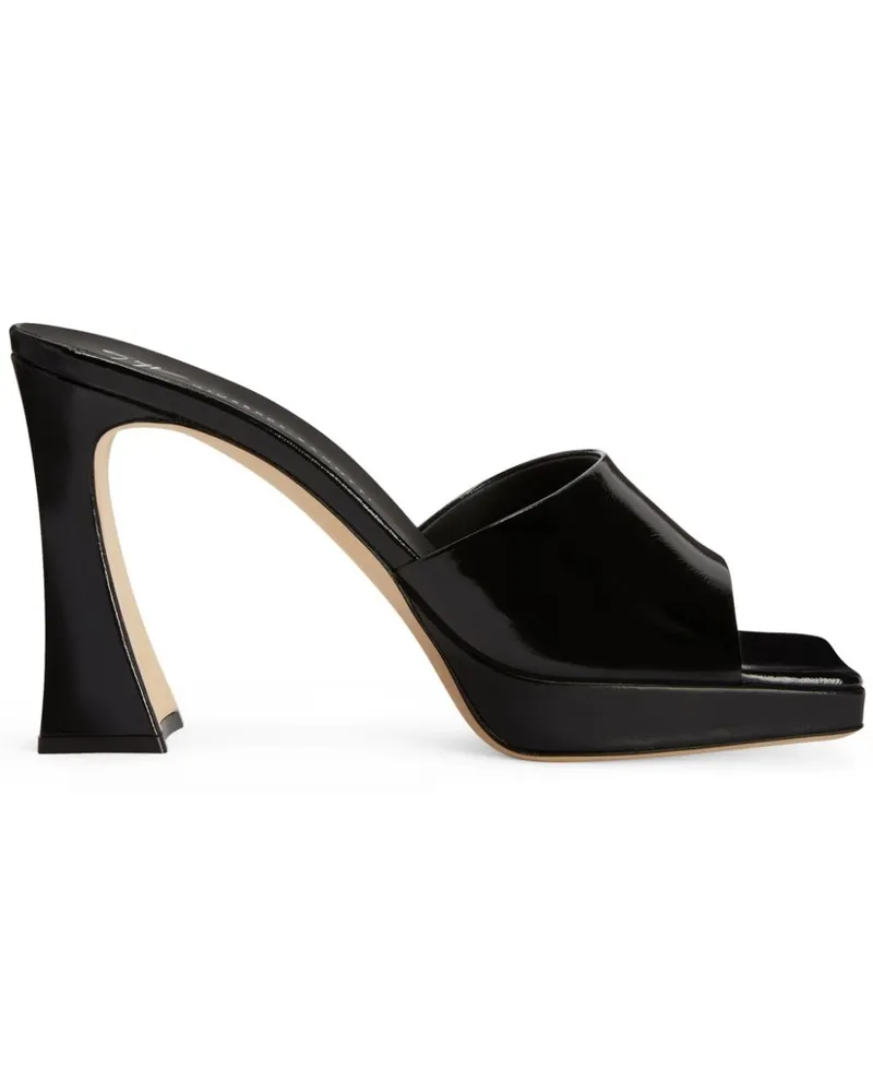 Giuseppe Zanotti Solhene Sandalen 100mm - Schwarz Schwarz