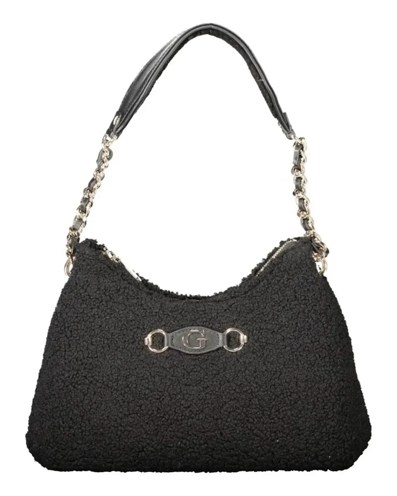 Guess Aslia logo-detail shoulder bag - Schwarz Schwarz