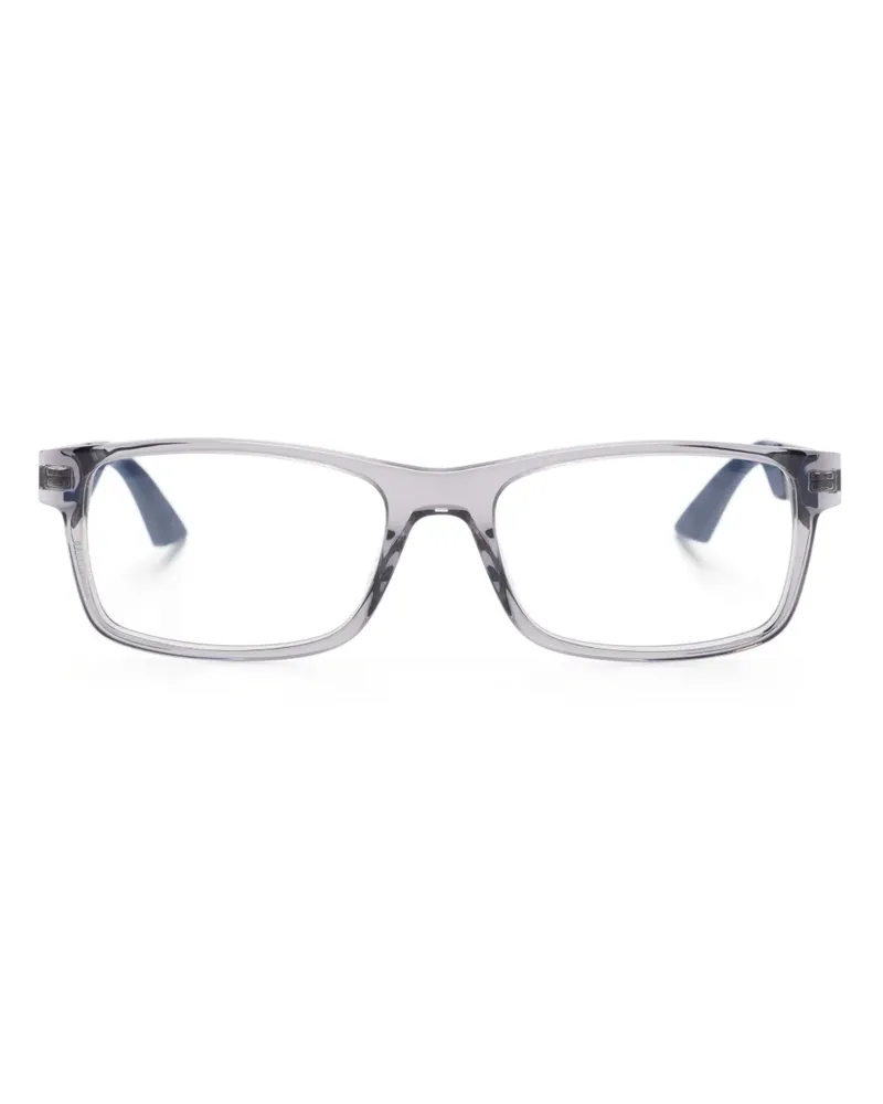 Montblanc Brille mit eckigem Gestell - Grau Grau