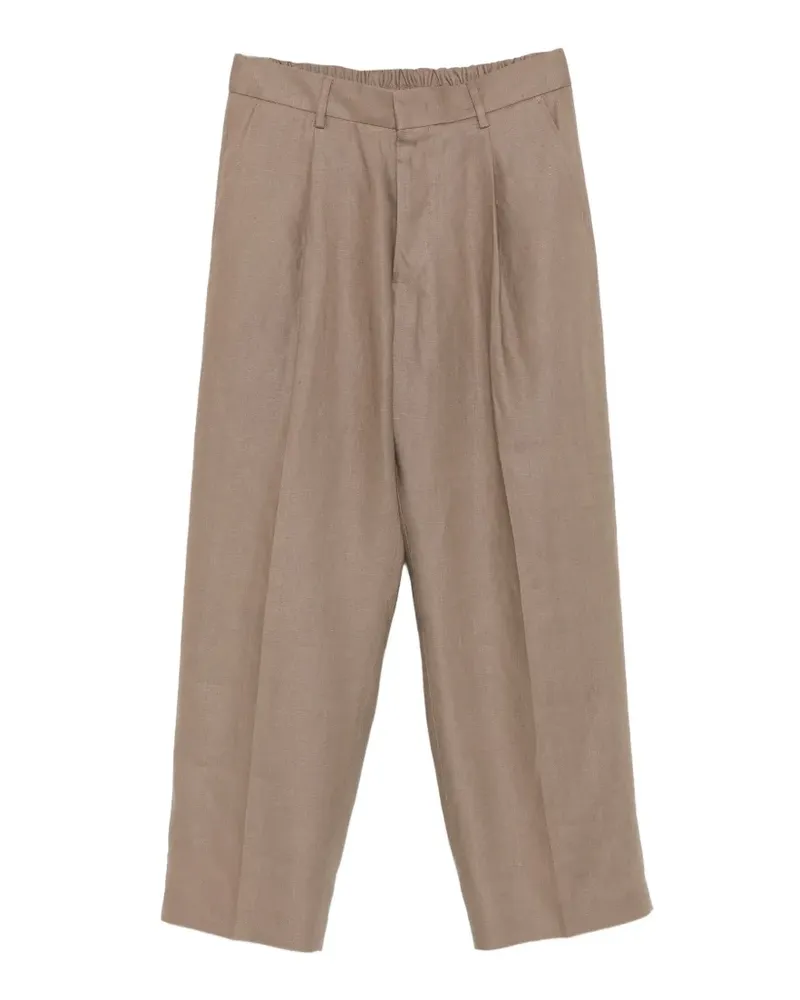 NN 07 Kay Hose mit lockerem Schnitt - Braun Braun