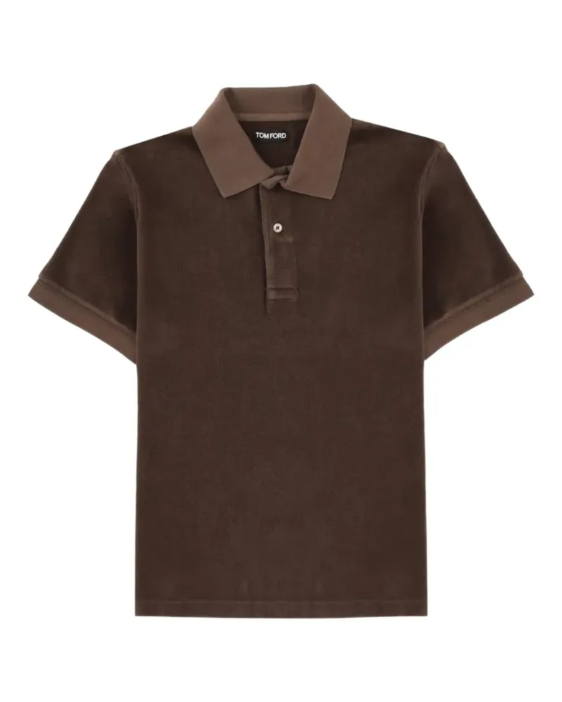 Tom Ford towelling polo shirt - Braun Braun