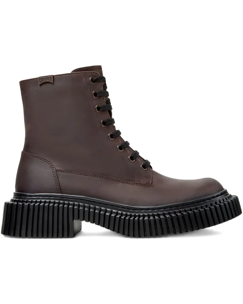 Camper Pix Berlin Schnürstiefel - Braun Braun