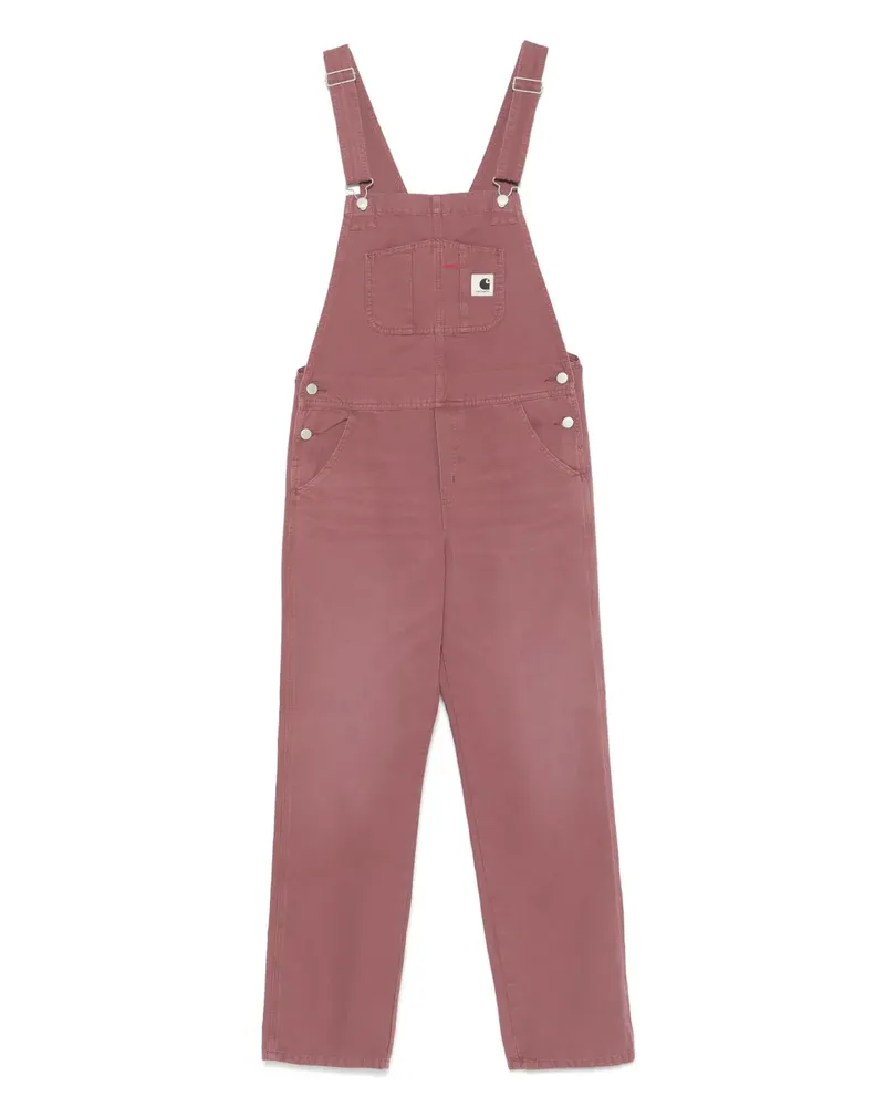 Carhartt WIP Overall mit Latz - Rosa Rosa