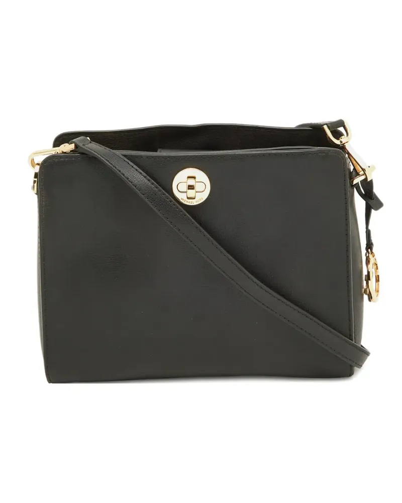 Michael Kors Umhängetasche aus Leder - Schwarz Schwarz