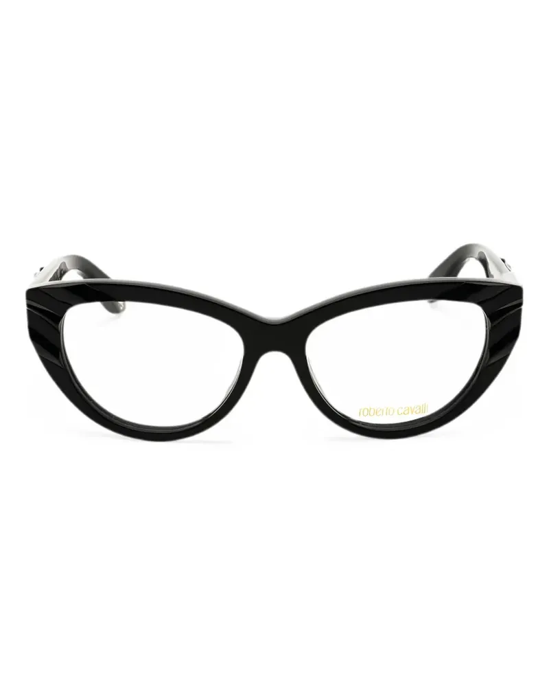 Roberto Cavalli cat-eye frame glasses - Schwarz Schwarz