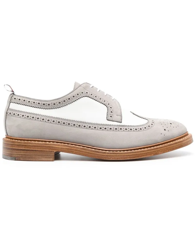 Thom Browne Longwing Spectator Budapester Grau