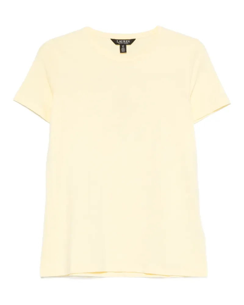 Ralph Lauren logo-embroidered T-shirt - Gelb Gelb