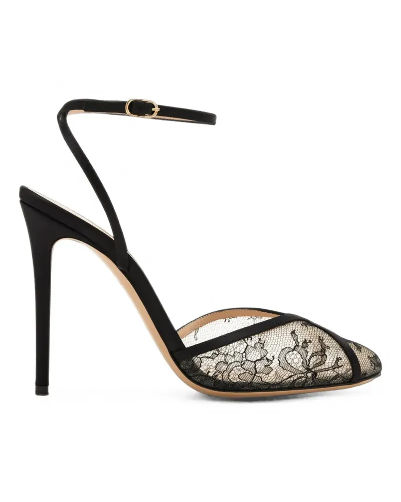 Andrea Wazen Sienna Pumps aus Spitze - Schwarz Schwarz