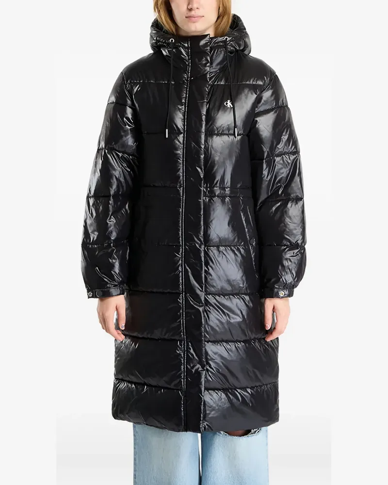 Calvin Klein Klassischer Mantel - Schwarz Schwarz