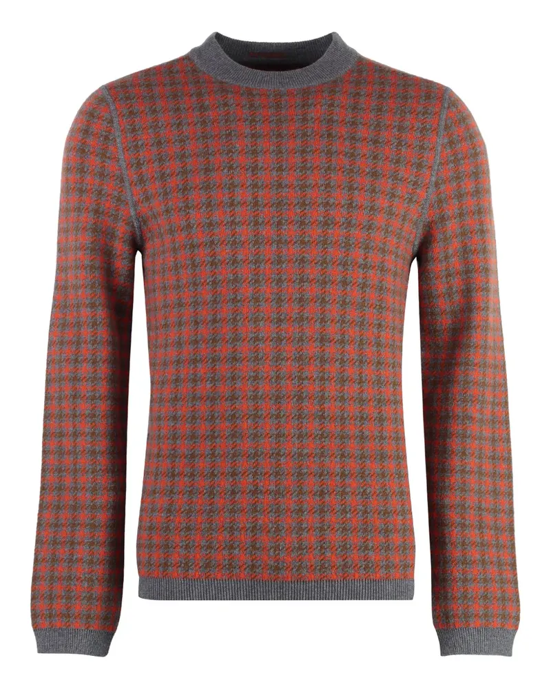 Malo Klassischer Kaschmirpullover - Orange Orange