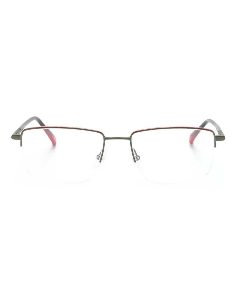 Etnia Barcelona Needles Brille mit eckigem Gestell - Grau Grau