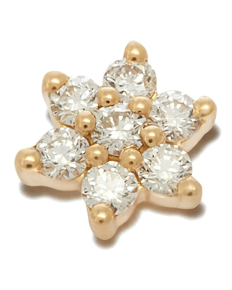 Maria Tash 18kt Gelbgoldohrringe mit Diamanten Gold