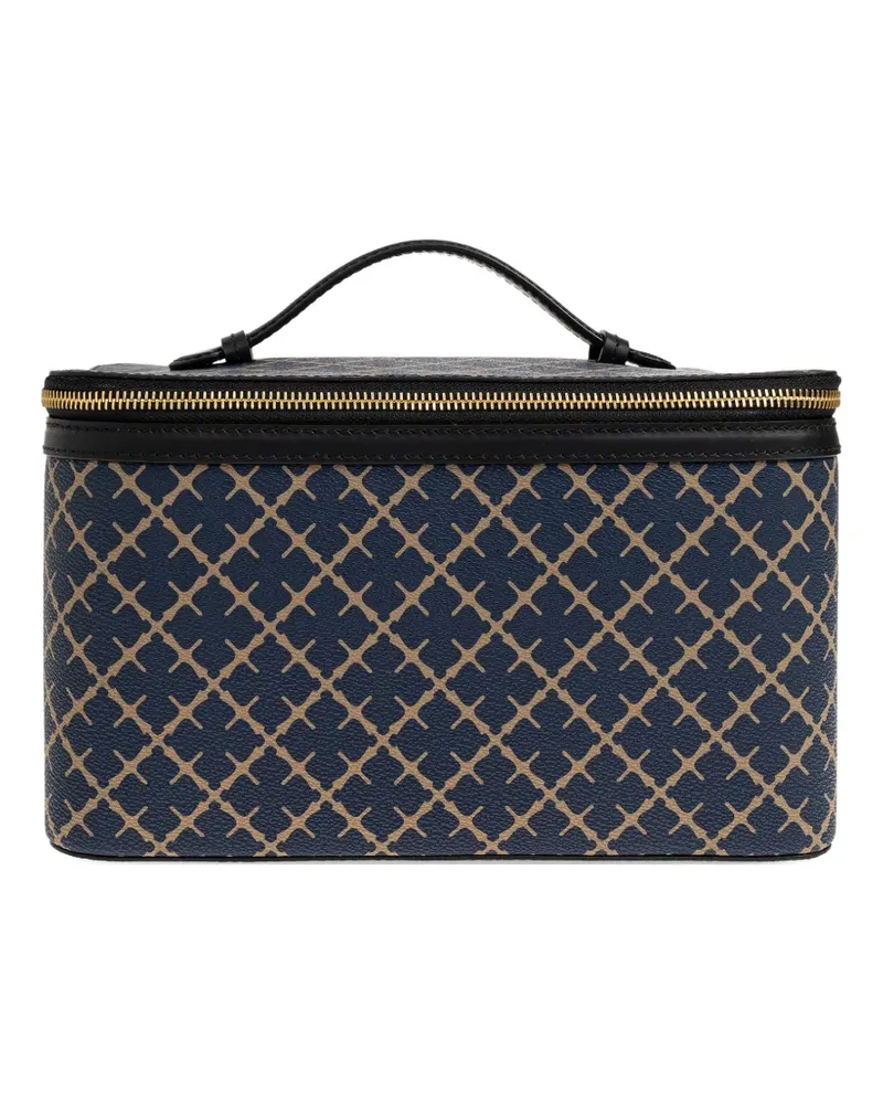 By Malene Birger patterned vanity bag - Blau Blau