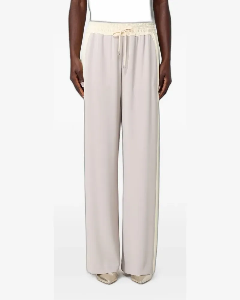 Hanita crêpe palazzo pants - Grau Grau