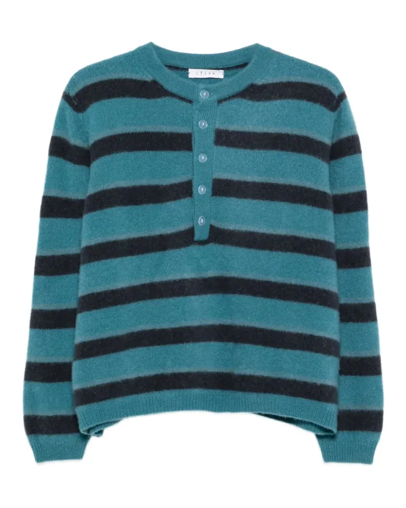 Liska Gestreifter Pullover - Blau Blau