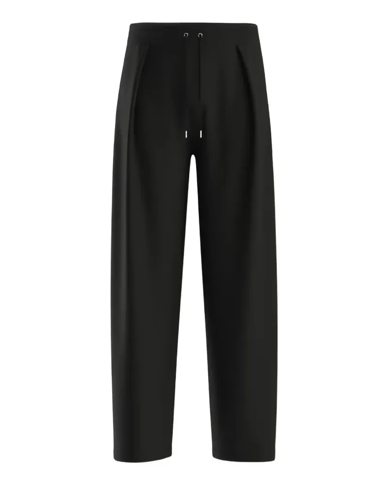 HUGO BOSS Jogginghose mit Logo-Schild - Schwarz Schwarz