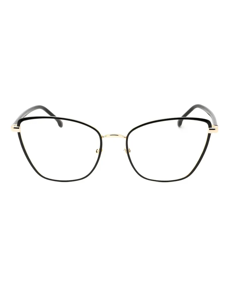 Carrera Brille mit Cat-Eye-Gestell - Schwarz Schwarz