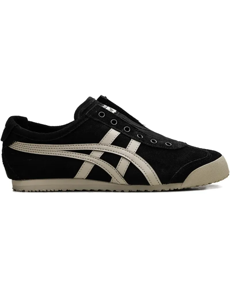 Onitsuka Tiger Mexico 66 Slip-On-Sneakers - Schwarz Schwarz