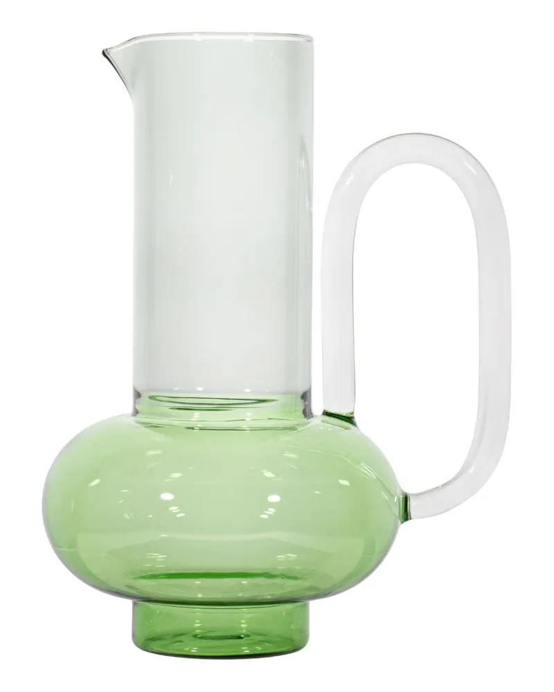 Tom Dixon Bump Glaskaraffe - Grün Grün