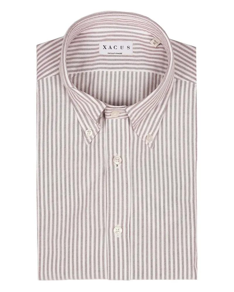 XACUS Klassisches Hemd - Weiß Weiß