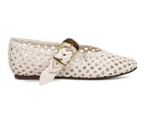 Alchemy Ballerinas mit geflochtener Schnalle - Nude