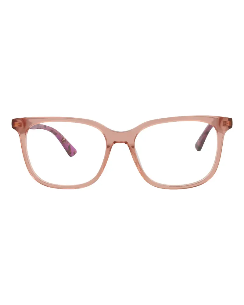 Alexander McQueen Brille mit eckigem Gestell - Rosa Rosa