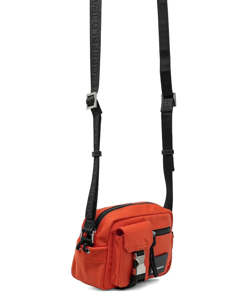 Karl Lagerfeld Umhängetasche mit Schnallenverschluss - Orange Orange