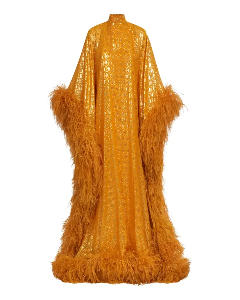 Taller Marmo Casta Diva Opulence Kleid - Gold Gold