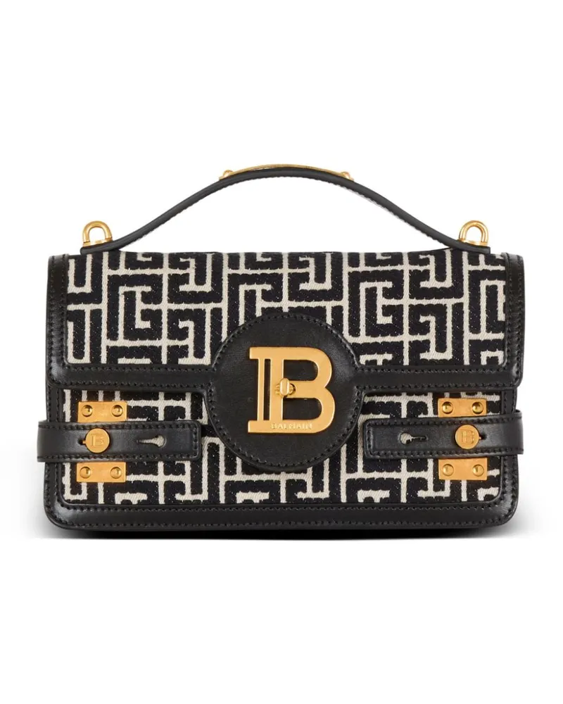 Balmain B-Buzz Schultertasche 24cm - Schwarz Schwarz