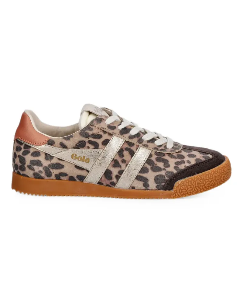 Gola Elan Safari Sneakers mit Leopardenprint - Nude Nude