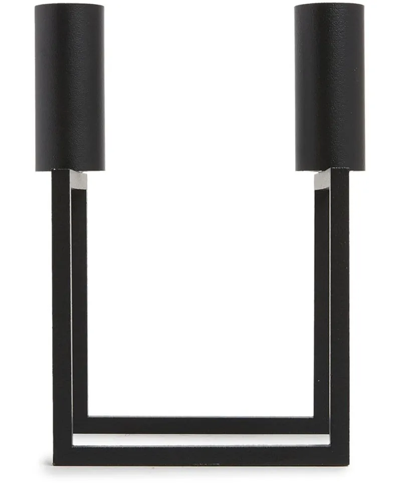 Audo Line Kerzenhalter - Schwarz Schwarz