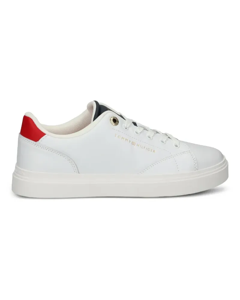 Tommy Hilfiger Sneakers mit Logo - Weiß Weiß