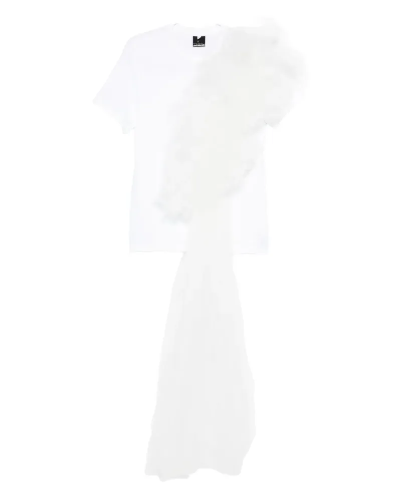 ALCHEMY T-Shirt mit Rüschen - Weiß Weiß