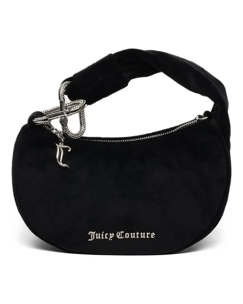 Juicy Couture Blossom Tote Bag mit Kettenanhänger - Schwarz Schwarz