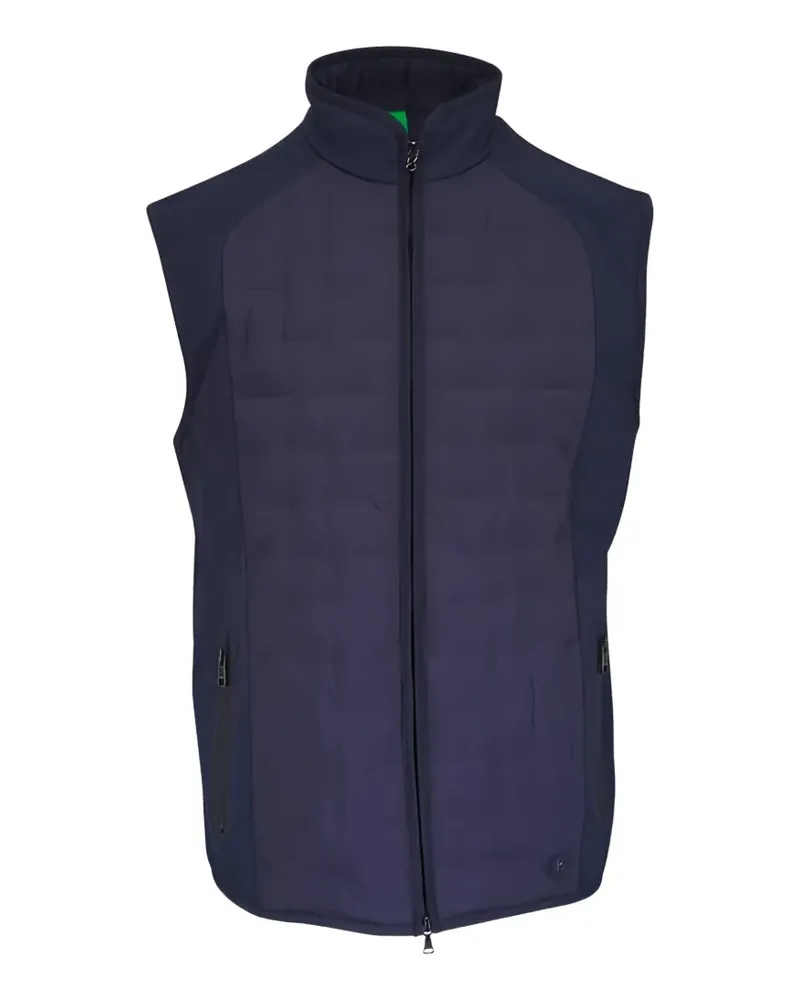 Bogner Dane zip-up quilted gilet - Blau Blau