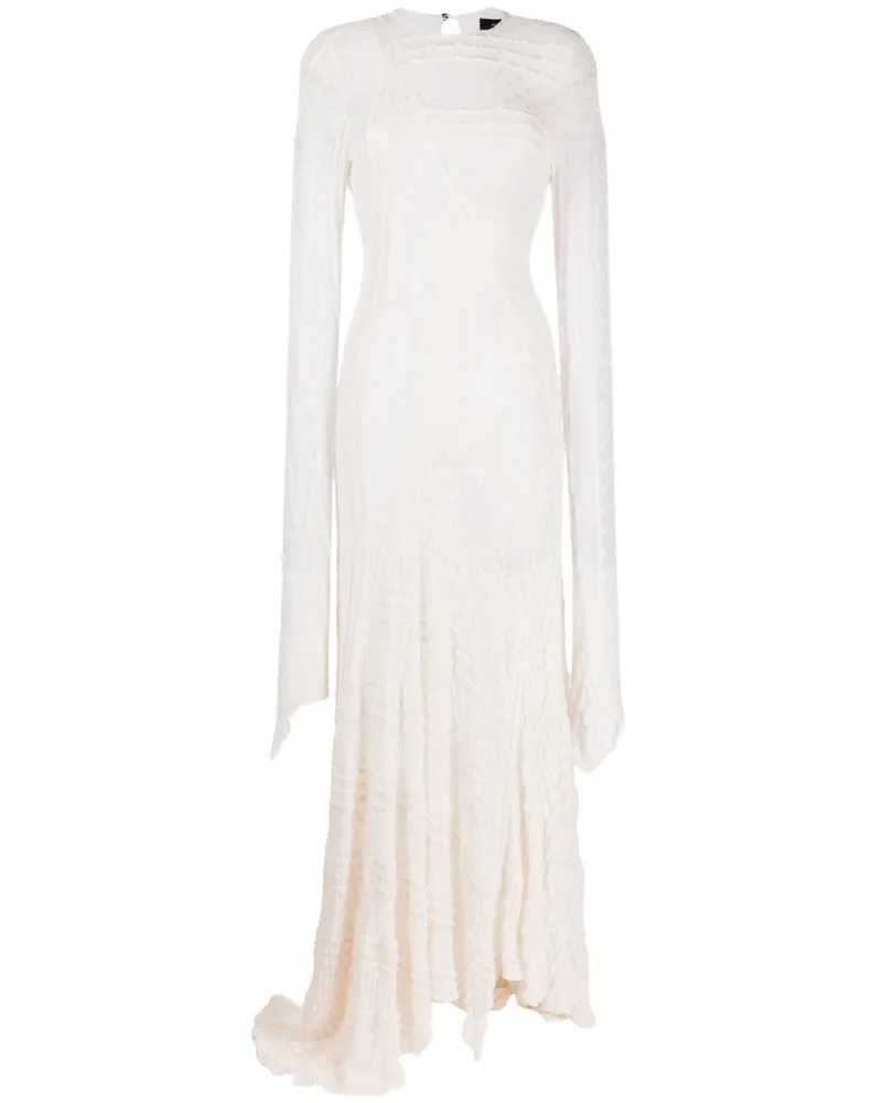 ANOUKI Kleid mit asymmetrischem Saum - Nude Nude