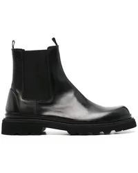 Fabi Klassische Chelsea-Boots Schwarz