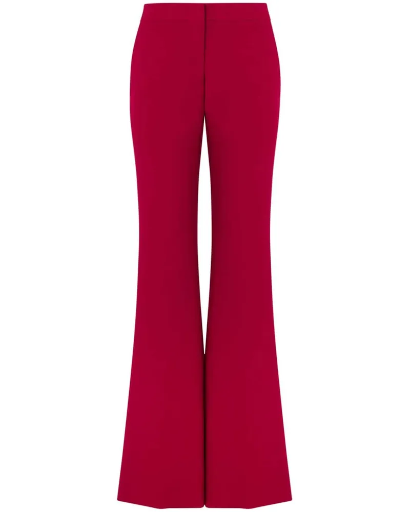 Moschino Tief sitzende Schlaghose - Rot Rot