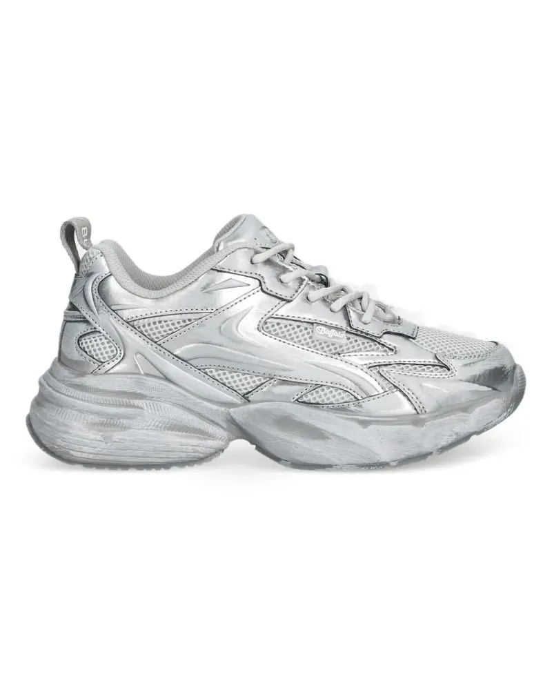 Buffalo Gianna One Sneakers im Metallic-Look - Silber Silber