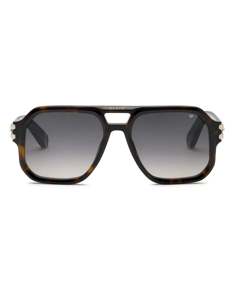 Philipp Plein Icon Sonnenbrille - Braun Braun