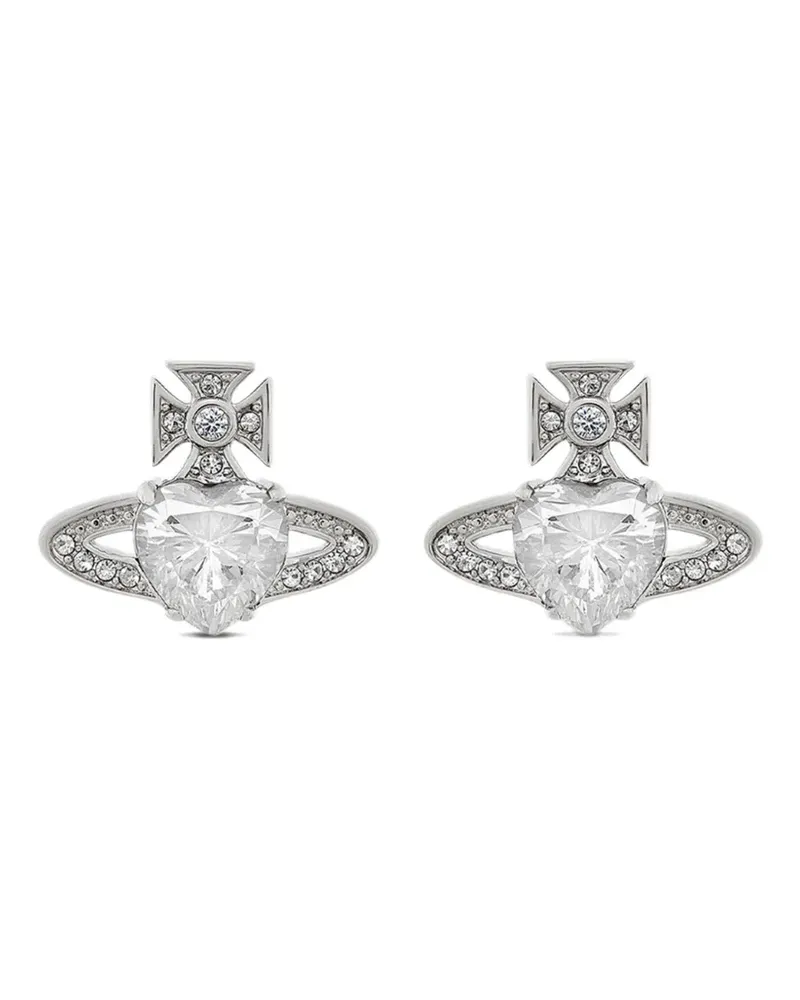 Vivienne Westwood Ariella Ohrringe mit Orb - Silber Silber