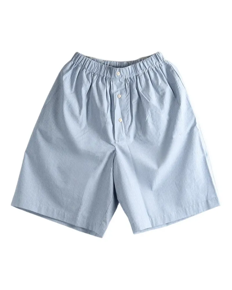 Baserange striped shorts - Blau Blau
