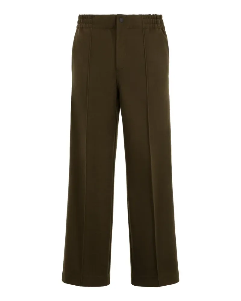 Moncler elasticated-waistband track pants - Grün Grün