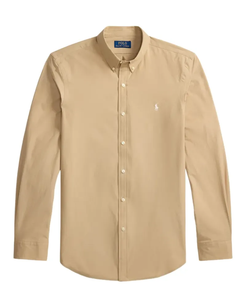 Ralph Lauren Schmales Popeline-Hemd - Nude Nude