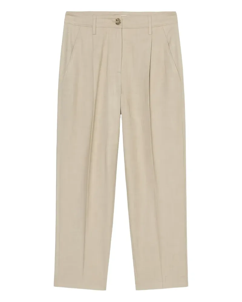 Marc O'Polo pleated trousers - Nude Nude
