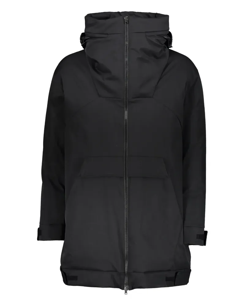 Herno Jacke mit verstellbarer Kapuze - Schwarz Schwarz