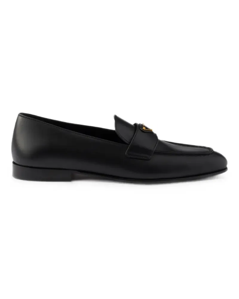 Prada Leather loafers - Schwarz Schwarz