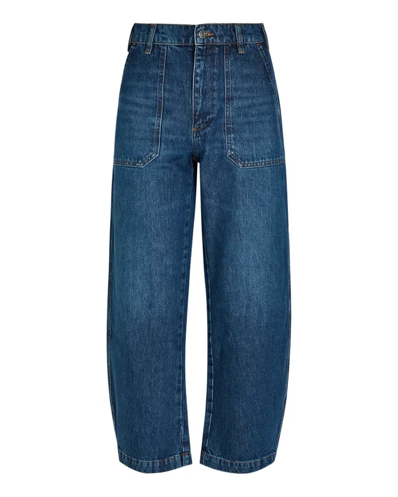 Frame Denim Ranger patch-pocket wide-leg jeans - Blau Blau