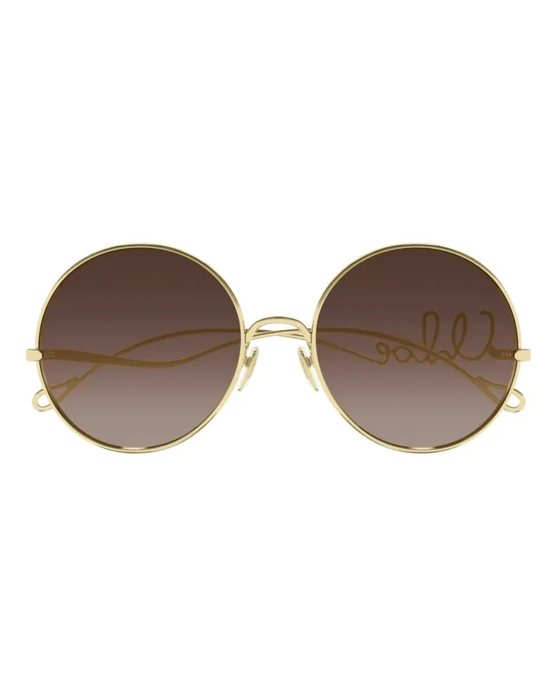 Cartier round sunglasses - Gold Gold