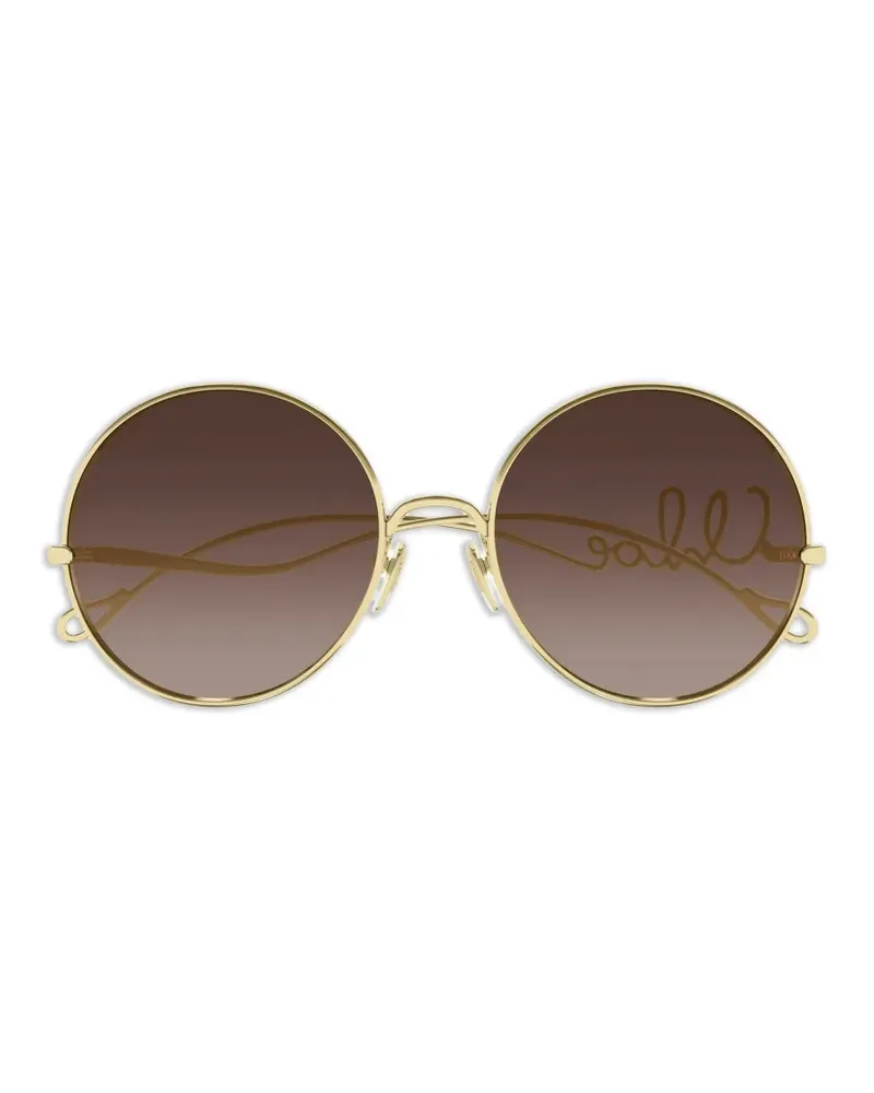 Cartier round sunglasses - Gold Gold